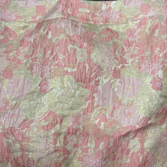 NWT Eloquii Metallic Floral Brocade Mini Skirt, Sz 16 - Picture 2 of 8